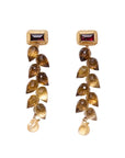 Angie Earring Whiskey Quartz Earrings Chan Luu