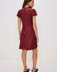 Elysia Dress Garnet Dresses - Short Rails