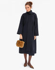 Emma Top Handle Shearling Teddy Clutch Clare V.