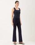 City Bootcut Pants Navy