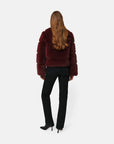 Sai Sable Coat Merlot Outerwear - Longsleeve Apparis