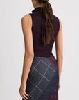 Cowl Neck Knit Shell Currant Tops - Blouses Smythe