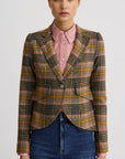One Button Blazer Rose Multi Jackets - Blazers Smythe