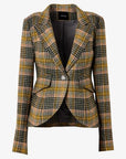 One Button Blazer Rose Multi Jackets - Blazers Smythe