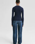 Fisher Cardigan Navy Sweater - Cardigans A.L.C