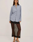 Floran Skirt Black Organza Skirts - Maxi Rails