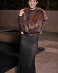 Kira Vest Dark Brown