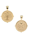 Faith Small Pendant Coin 16-18" Classic Rolo Necklaces Jane Win