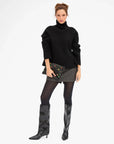 Flat Clutch Paraffine Bonbon Studs Black Clutch Clare V.