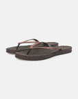 Cheerful Flip Flop Prune with Glitter Sandals - Flip Flops Ilse Jacobsen