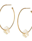 Flower Hoop-la Earrings Earrings ASHA