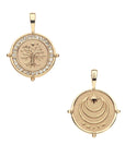 Faith Petite Embellished Coin 16-18" Classic Rolo Necklaces Jane Win