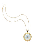 Forever La Vie En Soleil Carved Mother of Pearl Stone Pendant Necklaces Jane Win