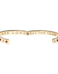 Forever Time Flies Bangle Mother of Pearl and Tiger's Eye Bracelets Jane Win