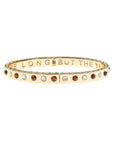 Forever Time Flies Bangle Mother of Pearl and Tiger's Eye Bracelets Jane Win