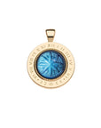 Forever Under the Sun Stone Pendant Blue 16-18" Classic Rolo Necklaces Jane Win
