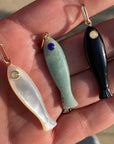 Fortuna Mother of Pearl Fish Charm Jewelry Thatch