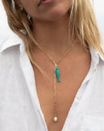 Fortuna Howlite Fish Charm Jewelry Thatch
