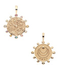 Hope Petite Embellished Coin 16-18" Classic Rolo Necklaces Jane Win