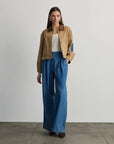 Gabe Jacket Dark Khaki Jackets Tanya Taylor