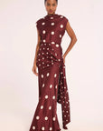 Halo Top Polka Dots Tops - Blouses Misa
