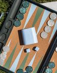 Navy Backgammon Board Home Decor - Games Gammn
