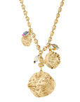 Carmen Charm Necklace Antique Gold Necklaces Mignonne Gavigan
