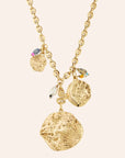 Carmen Charm Necklace Antique Gold Necklaces Mignonne Gavigan