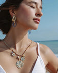Carmen Charm Necklace Antique Gold Necklaces Mignonne Gavigan