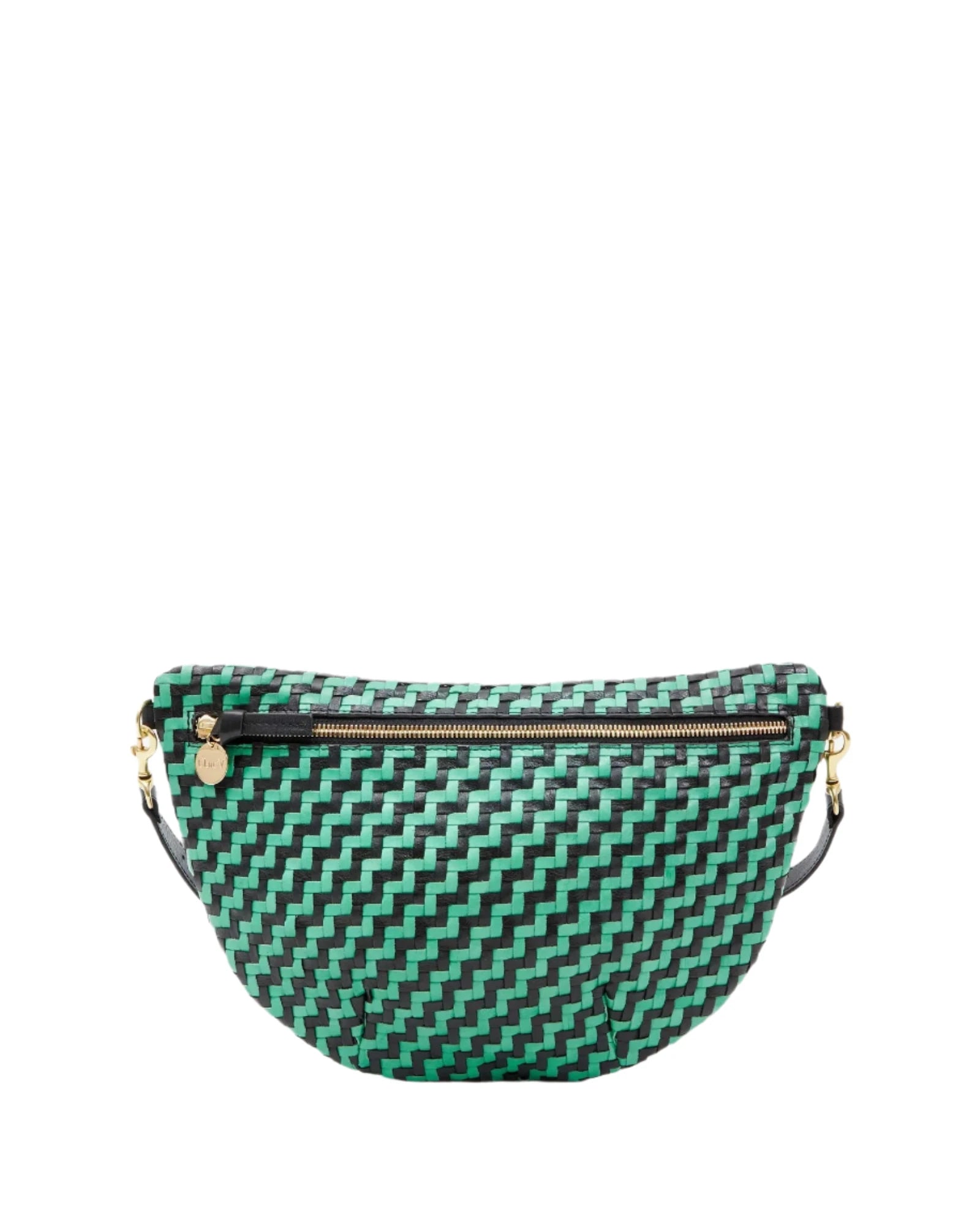Grande Fanny Woven Zig Zag Mint Opal/Black – Peter Kate