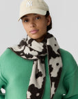 Grizzly Cowhide Wild Rag Oatmeal/Burnt Cocoa
