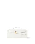 Dash Clutch Leather Off White Clutch Veronica Beard