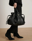Lasso Bag Black Tote & Satchel Veronica Beard
