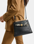 Dash Top-Handle Bag Black Multi Tote & Satchel Veronica Beard