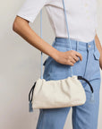 Small Stash Leather Crossbody Off White Multi Crossbody Veronica Beard