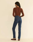 Heath Cashmere Henley Ember Sweater - V-Neck Doen