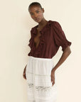Henri Top Dahlia Tops - Blouses Doen