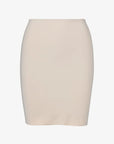Half Slip with Control Short Beige Hosiery and Lingerie Commando