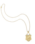 Hope Shield Pendant 16-18" Classic Rolo Necklaces Jane Win