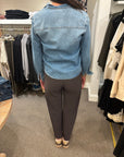 Prime Time Barrel Pant Chocolate Pants - Trousers Elliott Lauren