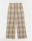 Kennedy Cropped Pant Rattan Plaid Pants - Trousers Simkhai