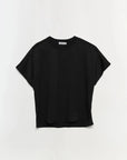 Addy T-Shirt Black Tops - Blouses Simkhai