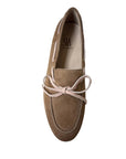 Saundra Velour Loafer Mousse/Rose Flats - Loafer Softwaves
