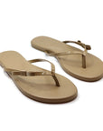 Indie Mini Bow Nude Sandals - Flip Flops Solei Sea