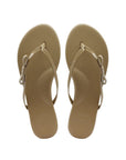 Indie Mini Bow Nude Sandals - Flip Flops Solei Sea