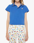 The Lil Match Polo French Blue Tops - Tees Mother