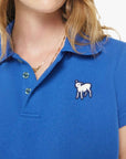 The Lil Match Polo French Blue Tops - Tees Mother