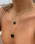 Isabel Onyx Charm Necklaces Thatch