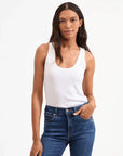 Birke Tank White Tops - Tanks Veronica Beard