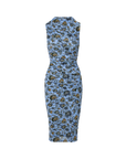 Sylviani Dress Ice Blue Multi Dresses - Midi Veronica Beard